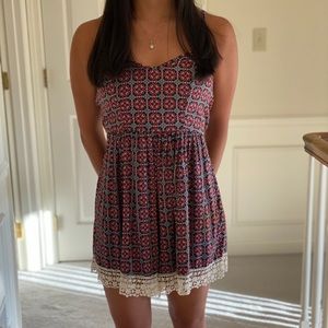 Abercrombie Printed Romper (Small)